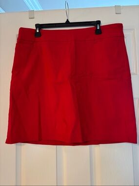 Kim Rogers Red Women’s Skort